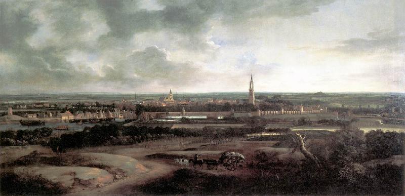WITHOOS, Mathias View of Amersfoort oil painting image